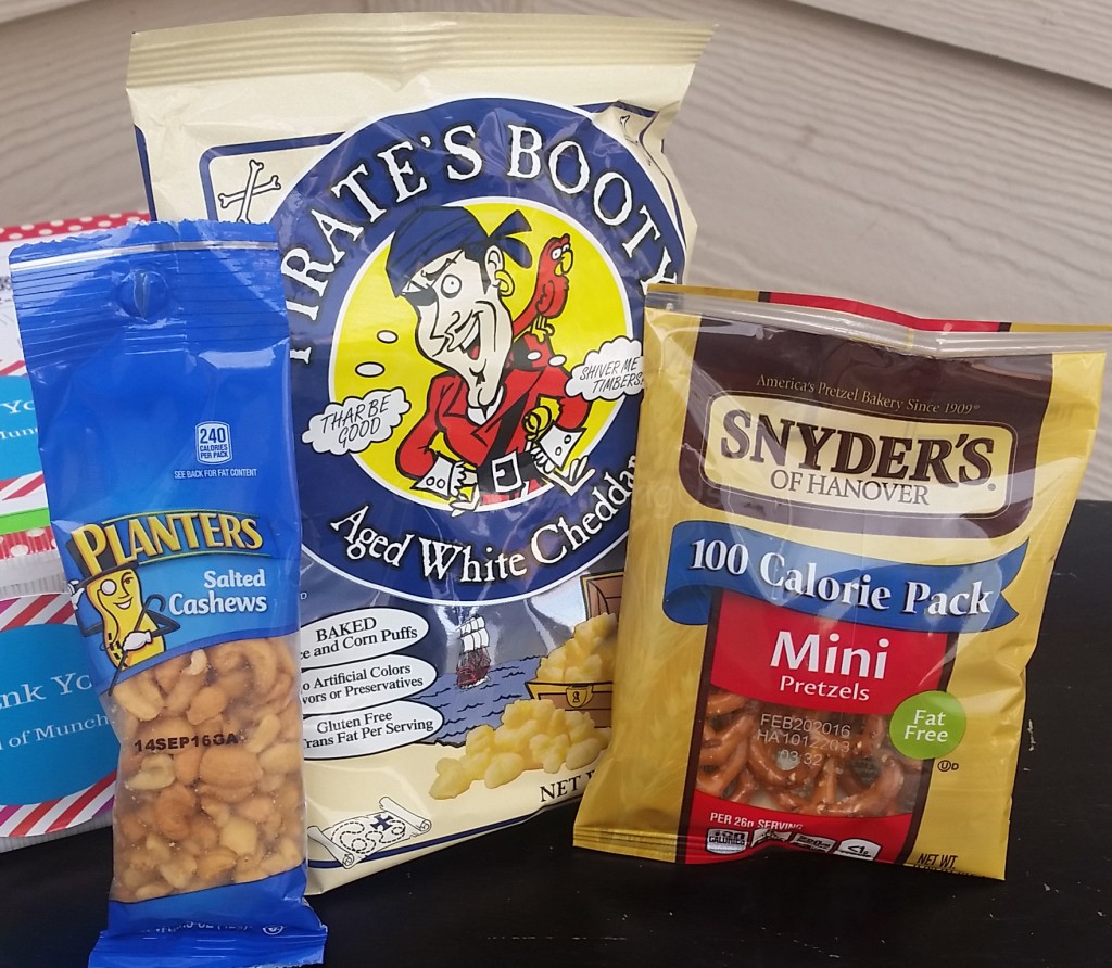 Planters Pirates Booty and Snyders