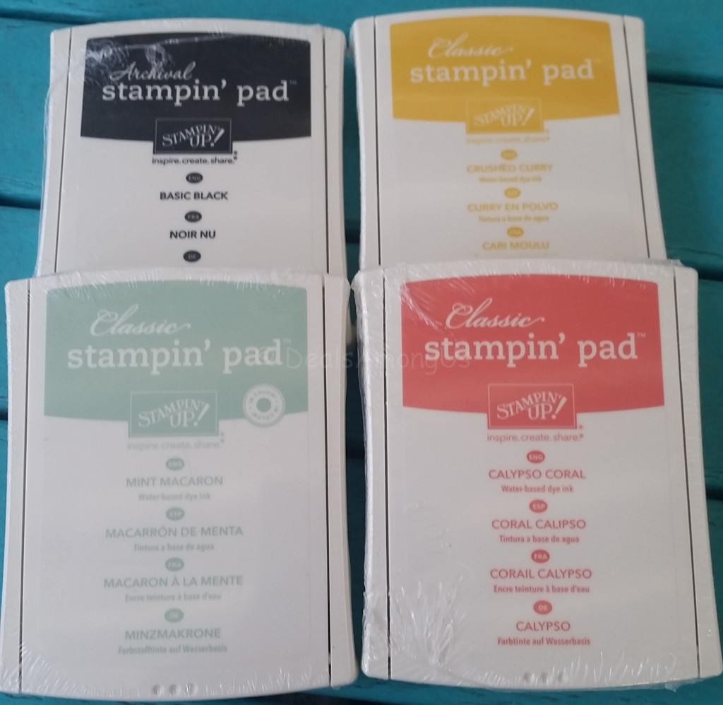 Stampin Up Stamp Pads