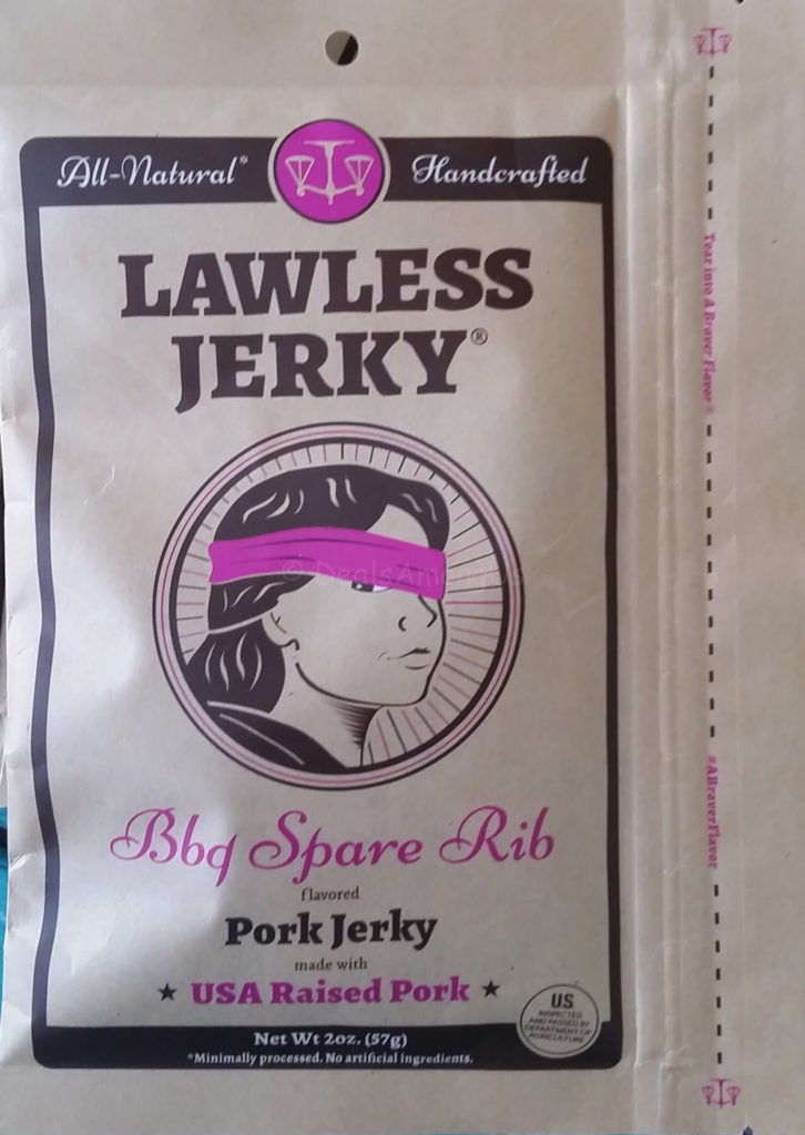 BBQ Spare Rib Lawless Jerky