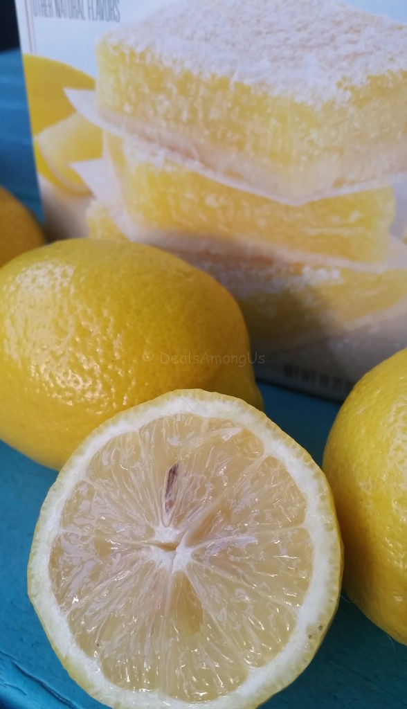 Meyer Lemon Bar with Lemon