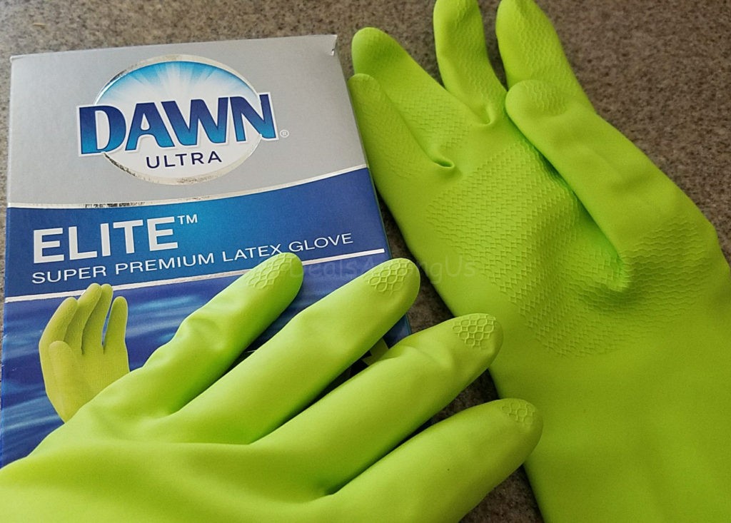 dawn rubber gloves