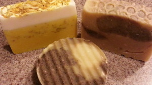 Sunshine, Nut & Honey and Barista Bar Goat Milk Soap