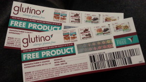Glutino Product Coupons