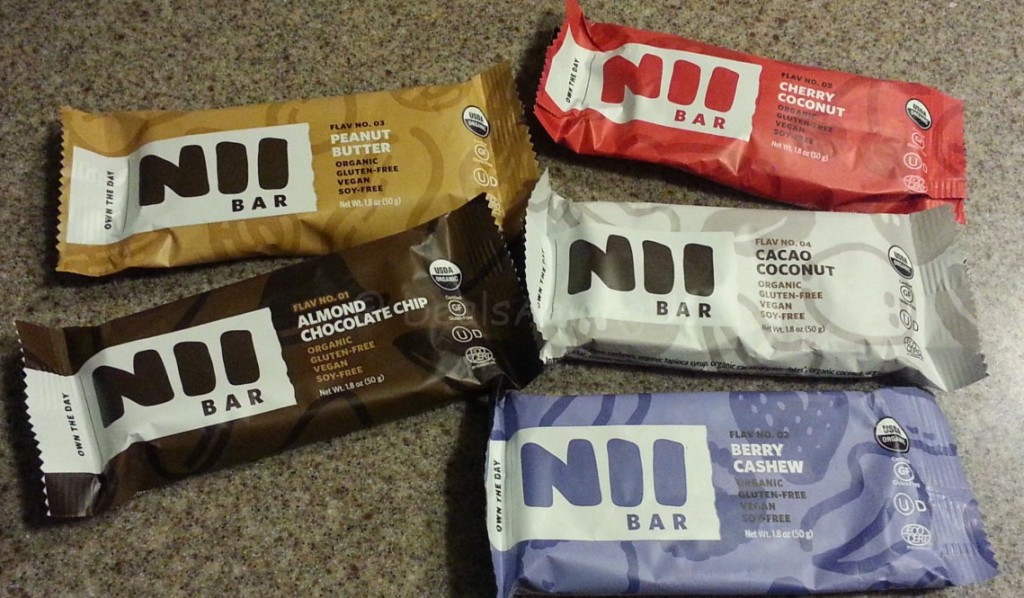 Nii Bars - 5 Flavors