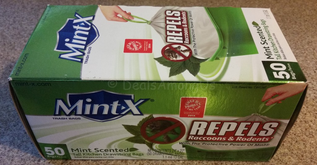 Mint-X Rodent Repellent Trash Bags