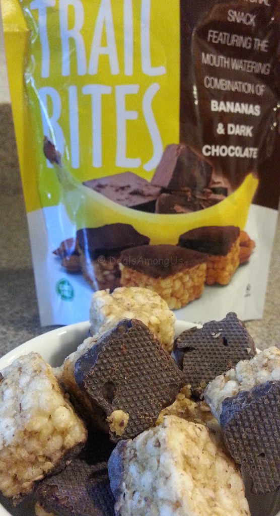 Gourmet Nut Banana Bites close up