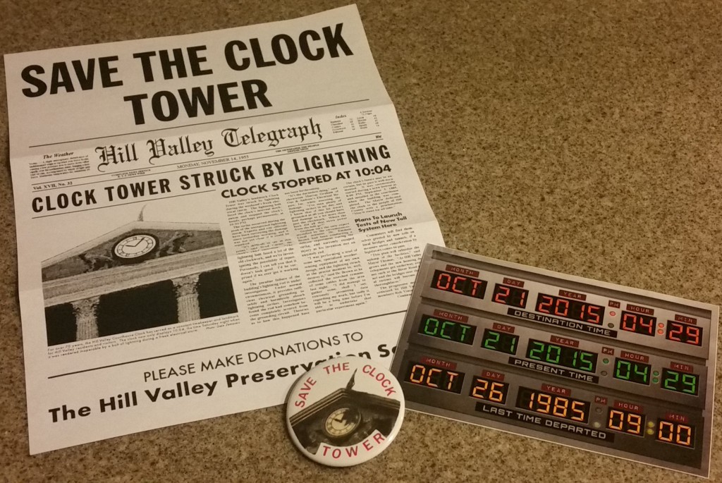 Back to the Future Geek Fuel October 2015