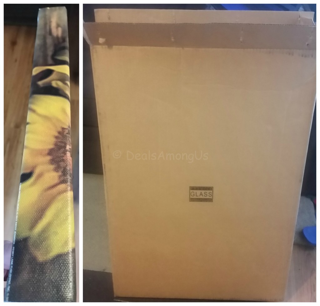 Binding and box from FramedArt