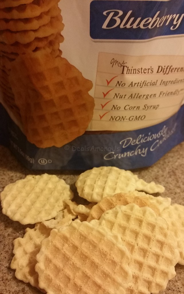 Blueberry Waffle Crisps
