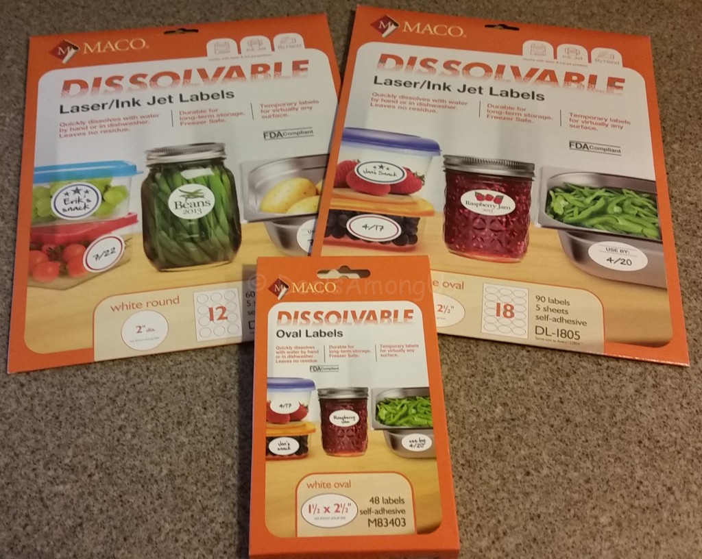 Maco Dissolvable Labels