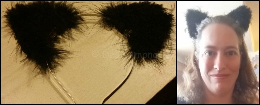 Cat Ears on and off the head