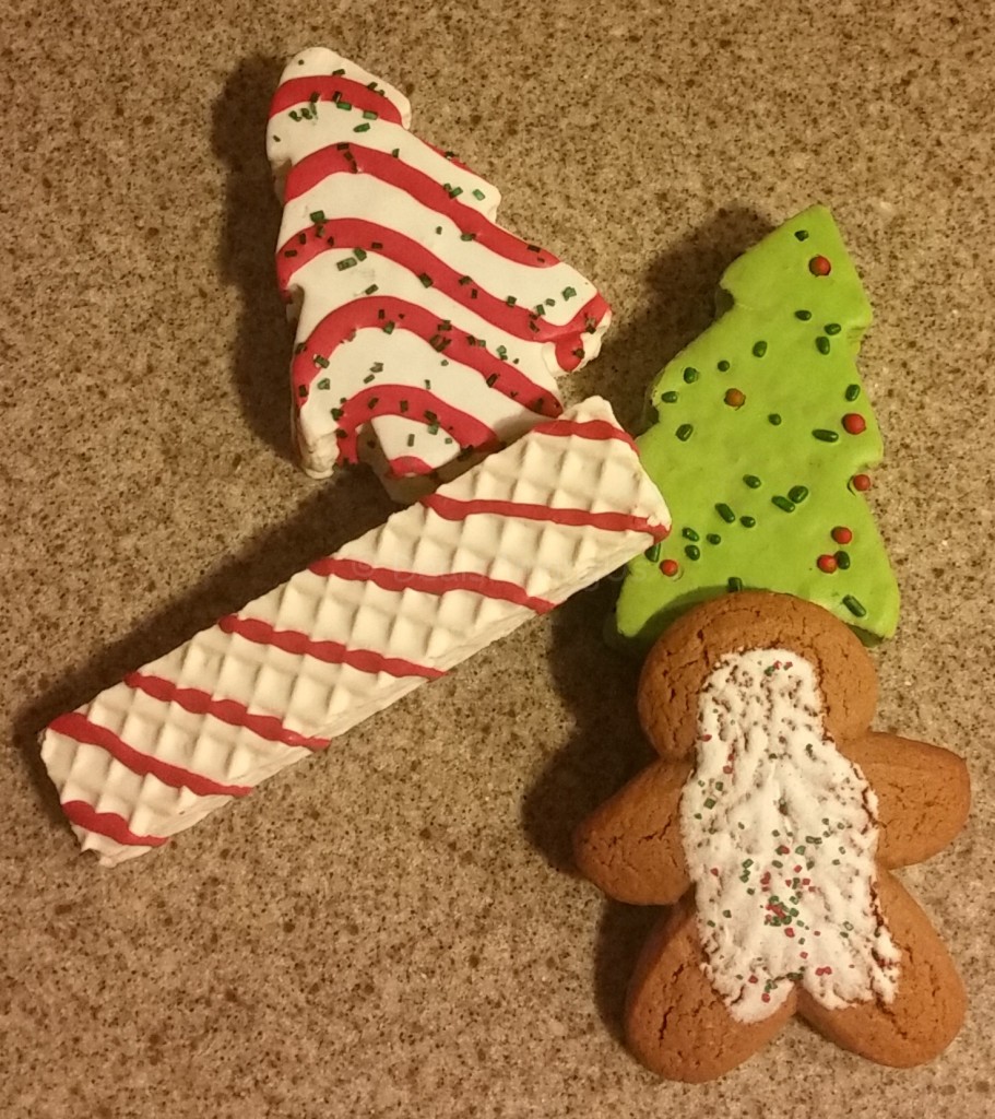 Close up of holiday treats