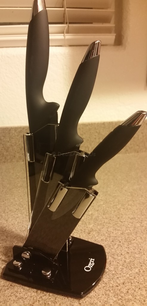 Knife set in Holder