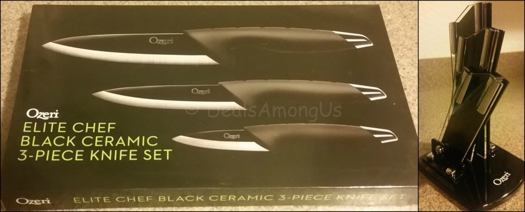 Ozeri Knives and holder