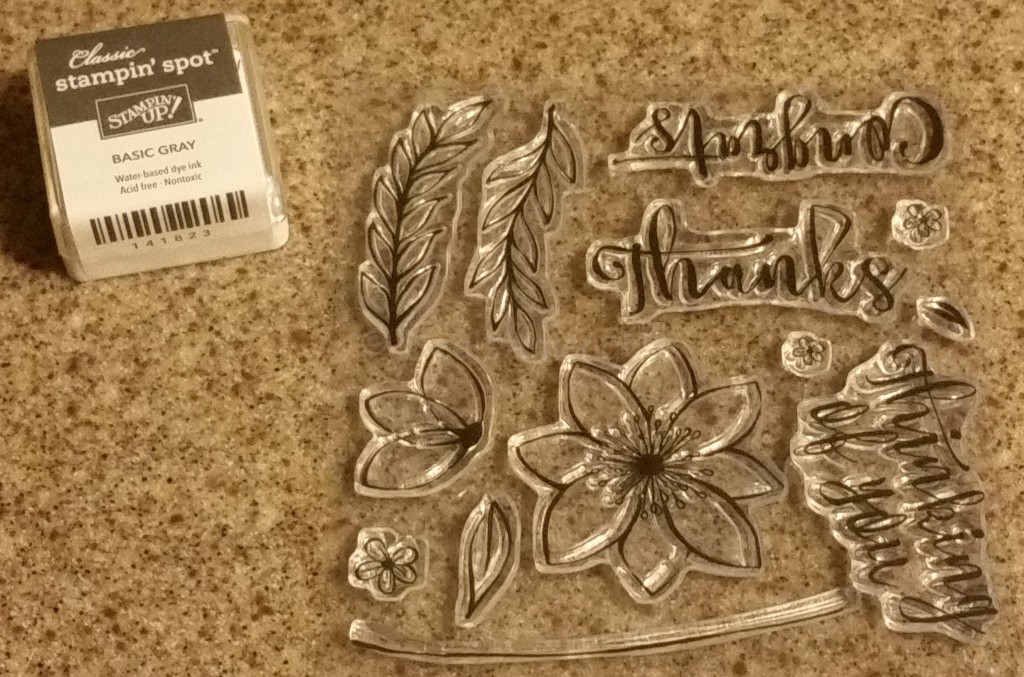 Stamps from Stampin Up October 2015