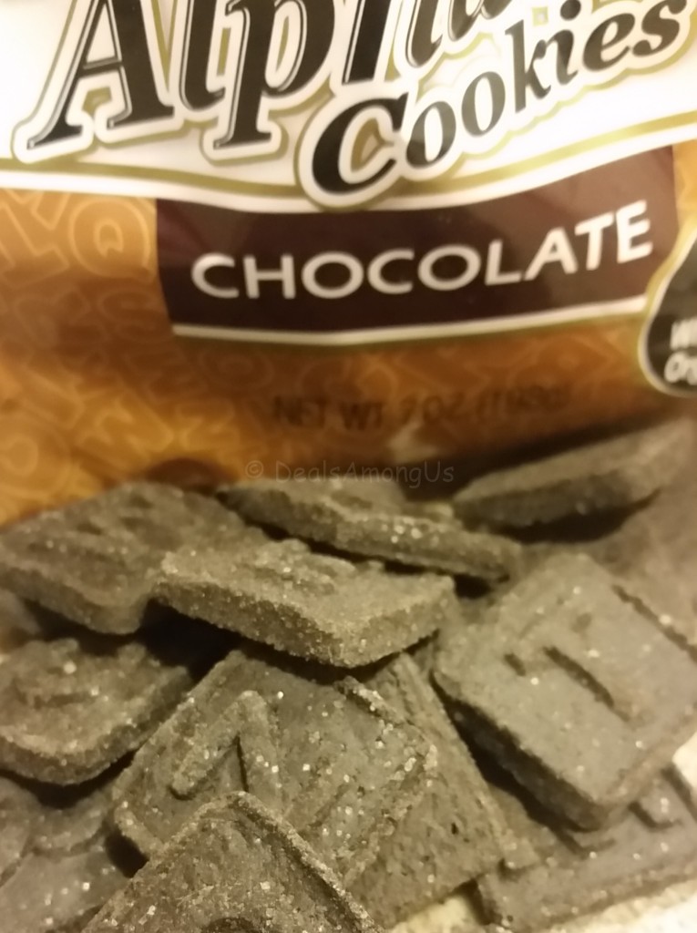 Chocolate Alphabet Cookies