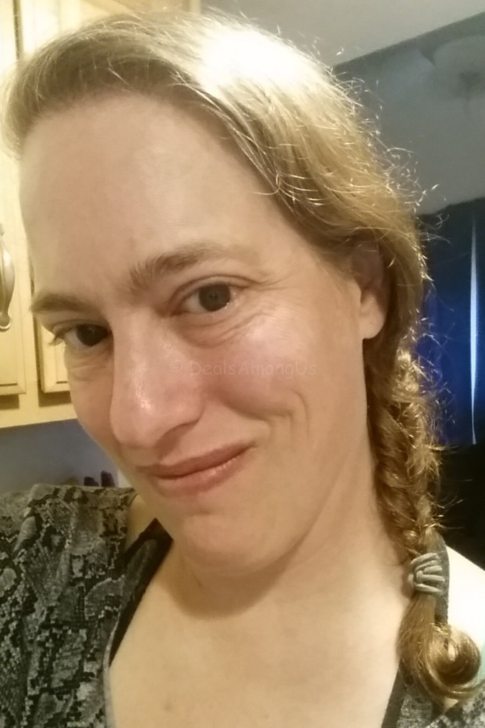 Jennifer with Completed Fish Tail Braid