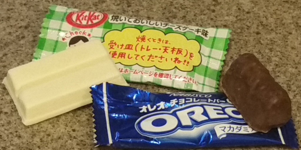 Kit Kat and Oreo