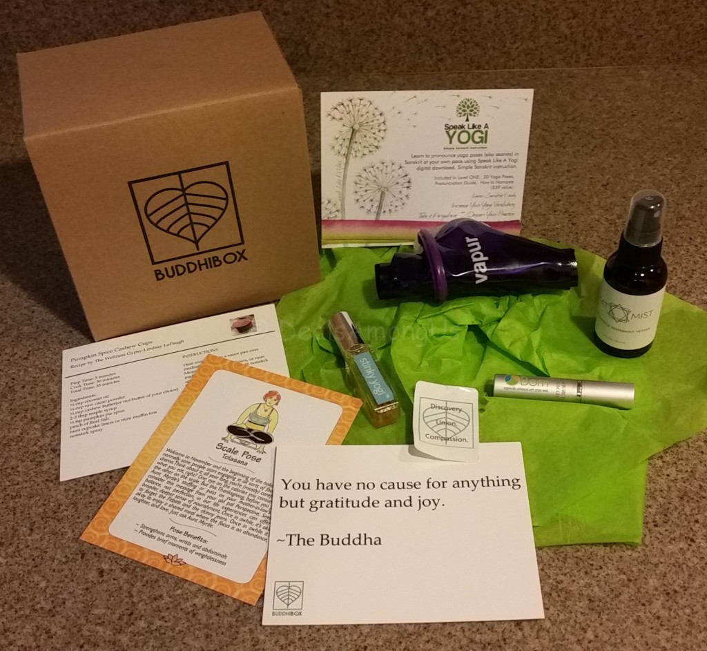 November Buddhi Box