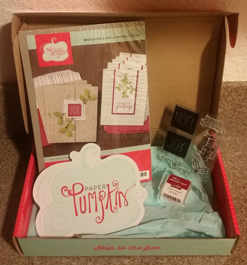 November Mistletoe and Holly Kit