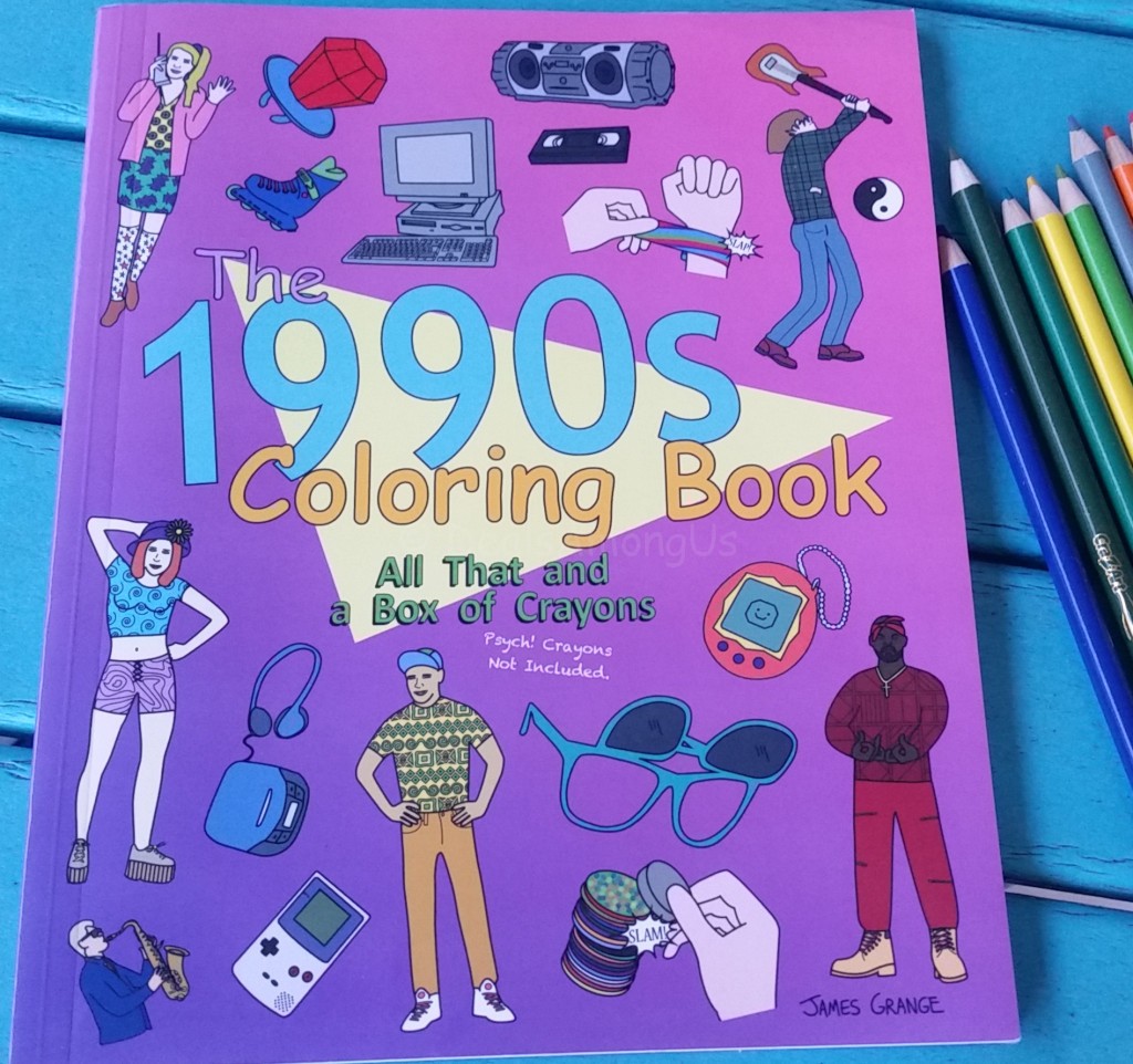 The 1990's Coloring Books