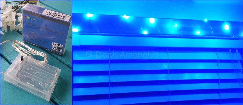 Micro LED Blue Lights