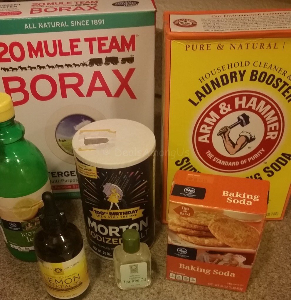 Natural Cleaning Items