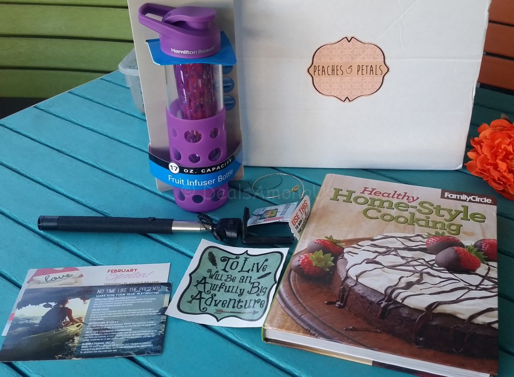 Peaches and Petals January 2016 Box