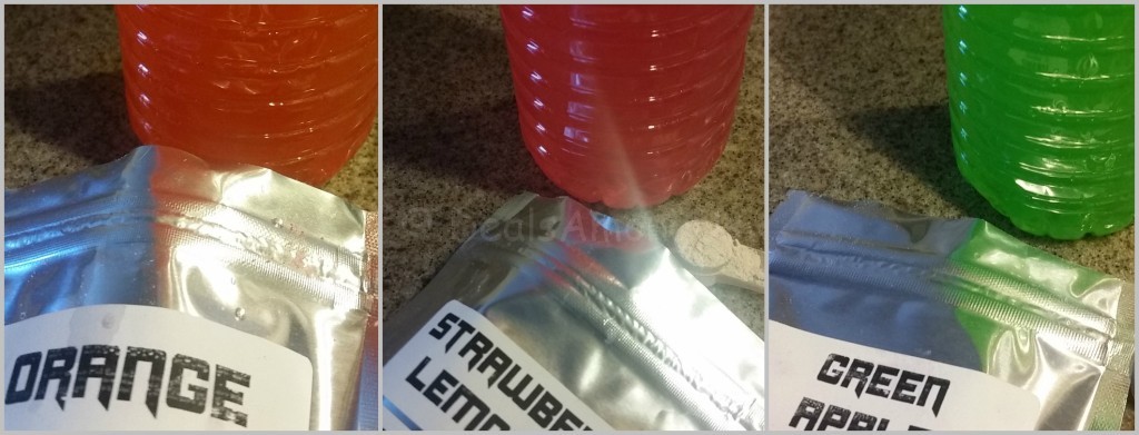 All three flavors Mettle Energy