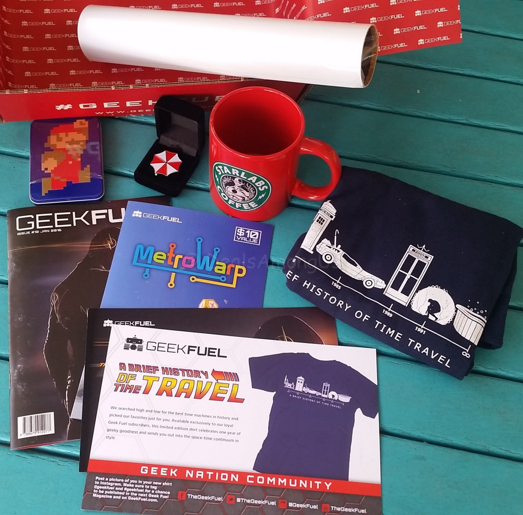 Geek Fuel Giveaway Box