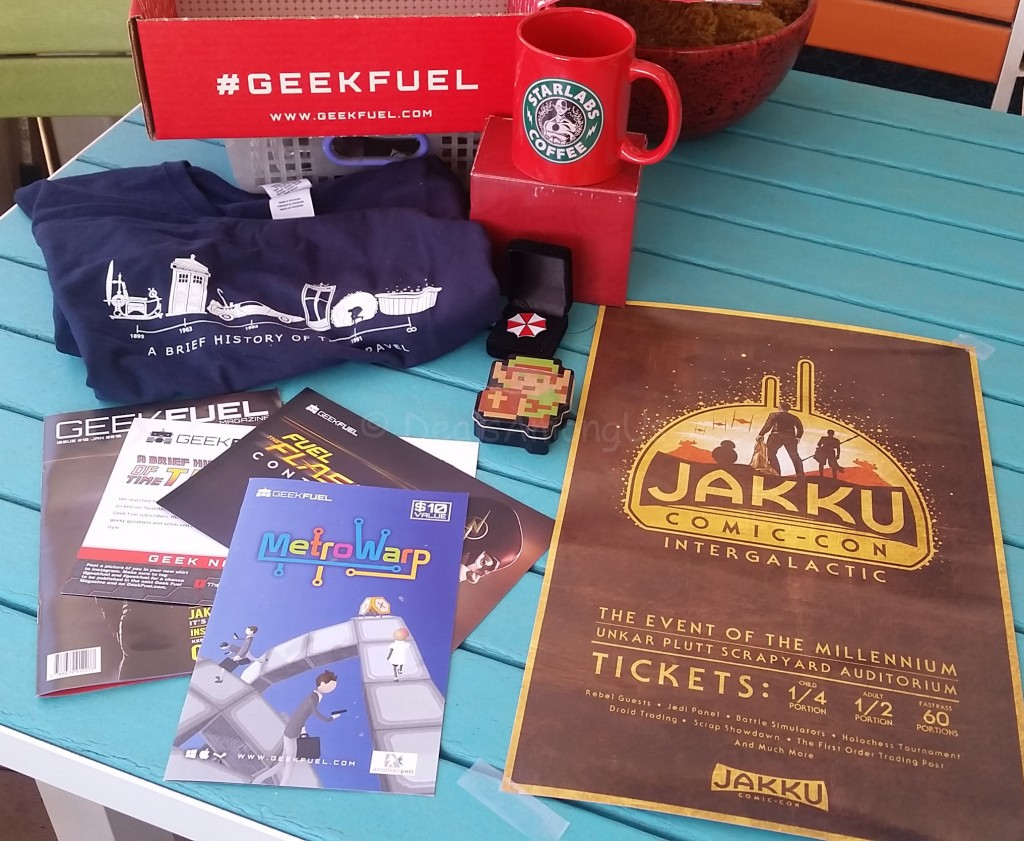 January 2016 Box Contents