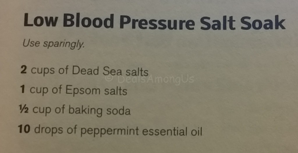 Low Blood Pressure Soak
