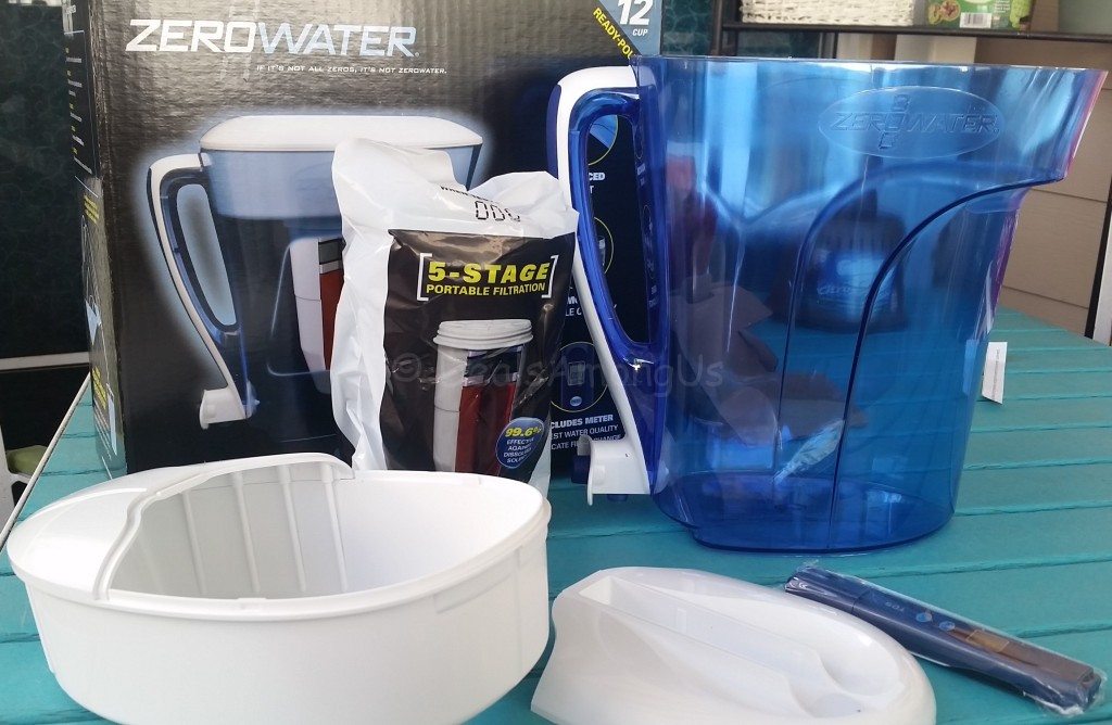 Zero Water Box Contents