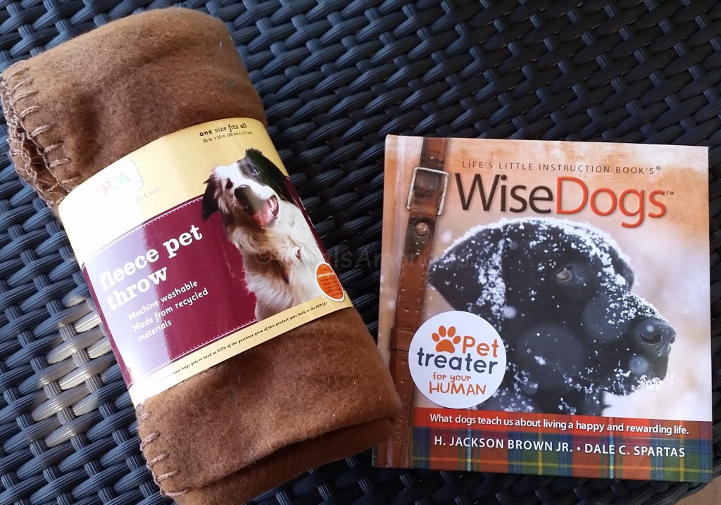 Blanket and Book for human