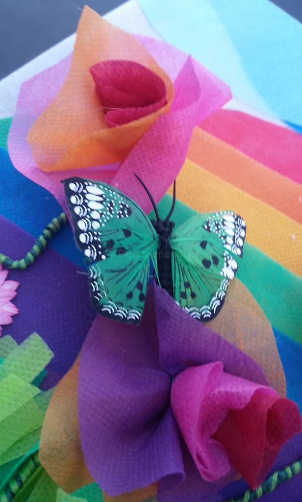 Butterfly has landed