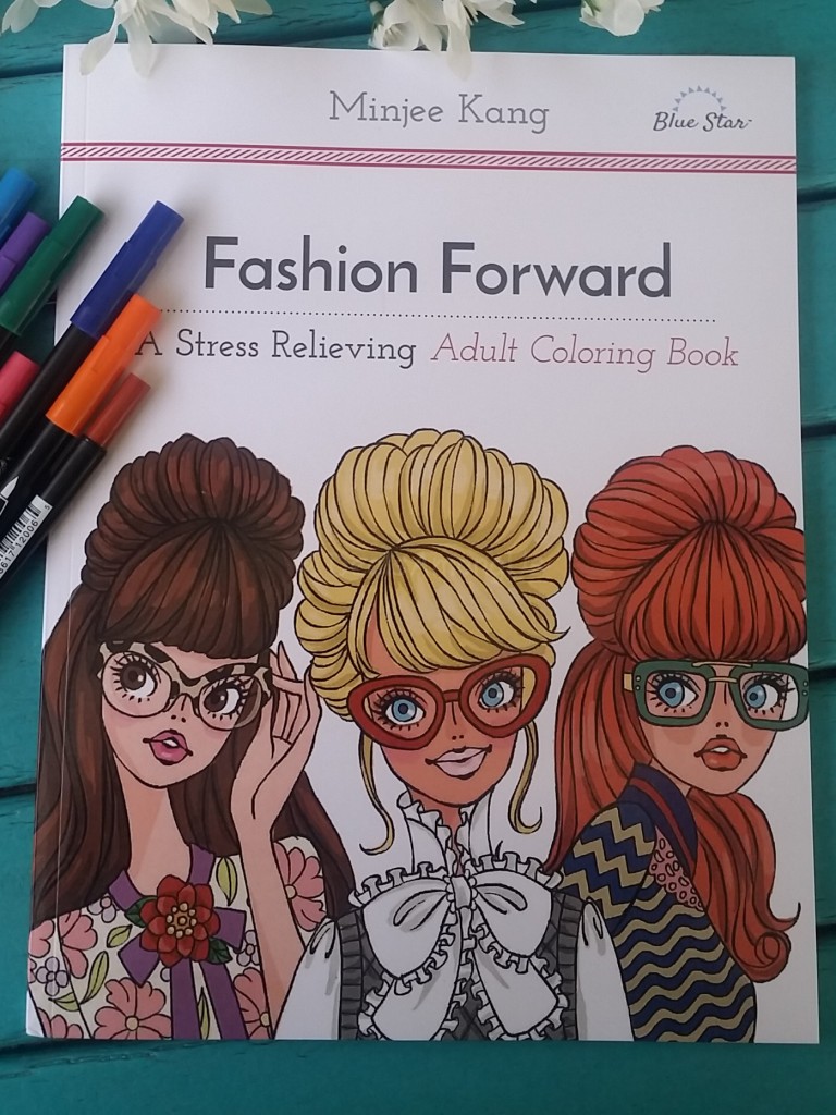 Fashion Forward Adult Coloring Book