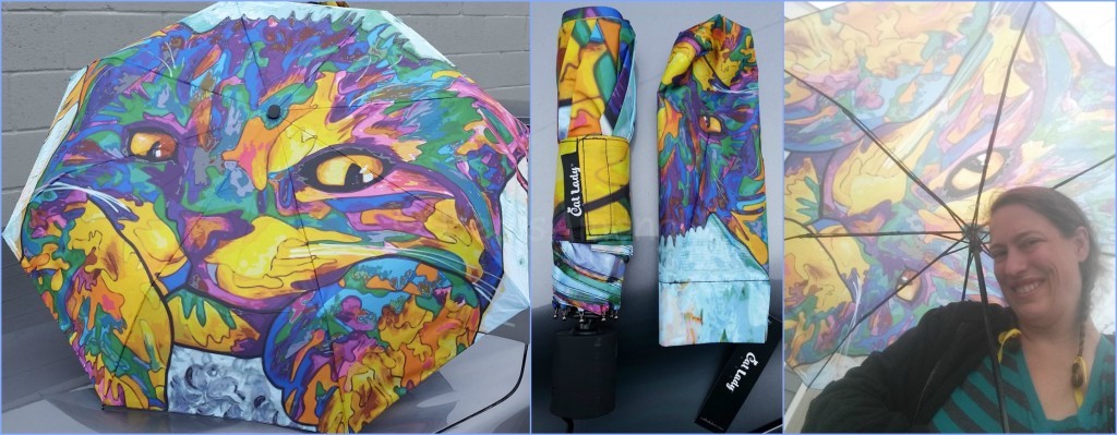 Colorful Spectra Cat Umbrella
