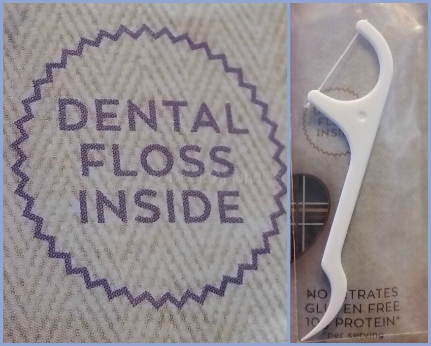 Dental Floss Enclosed