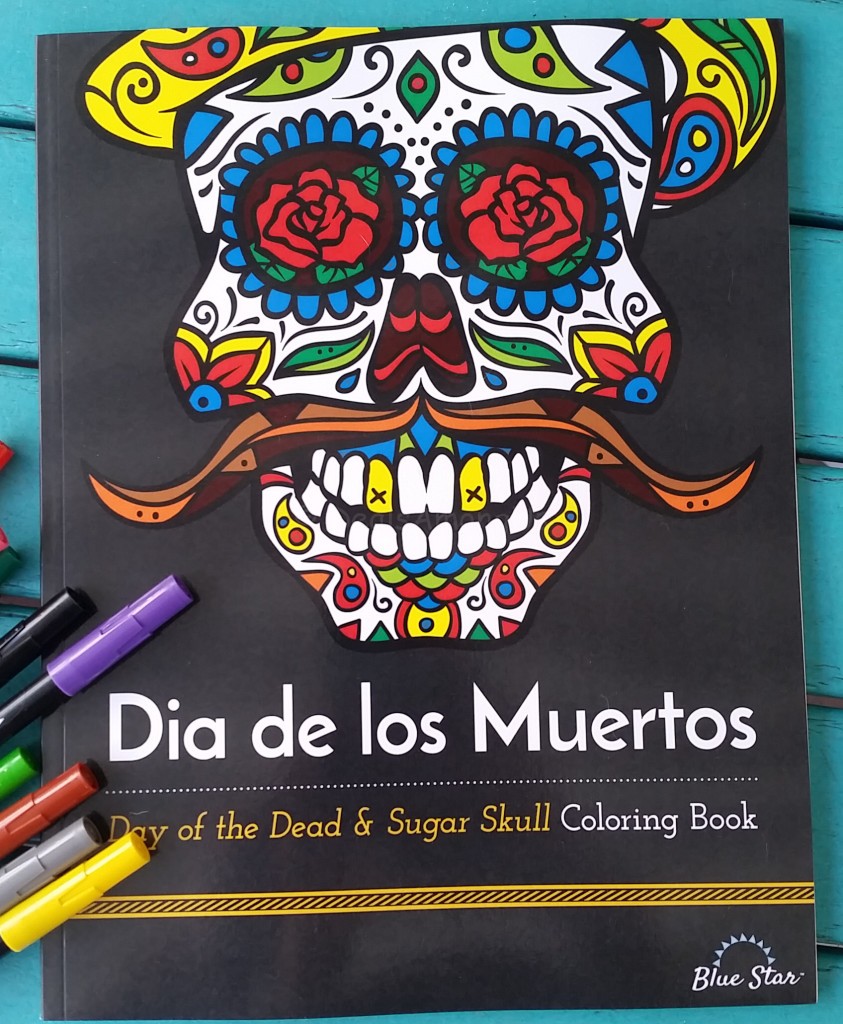 Dia De Los Muertos Adult Coloring Book