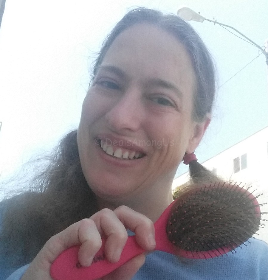 Jennifer Brushing her hair