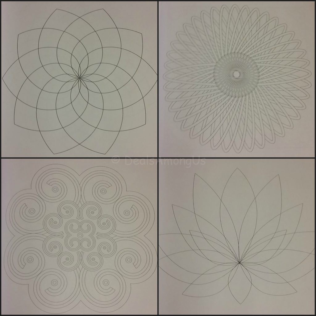 Kaleidoscope Patterns to color