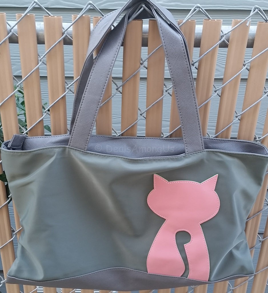 Kitten Tote hanging