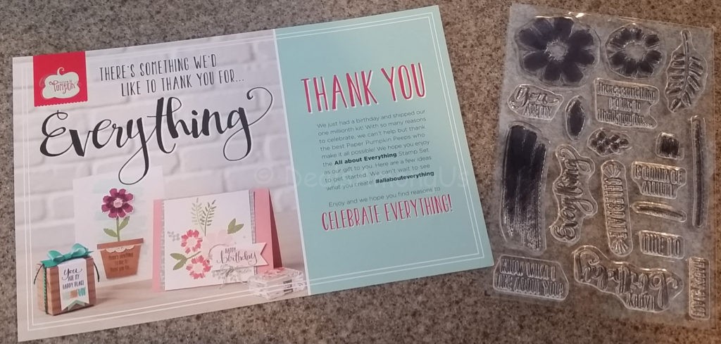 One Millionth Kit Stamp Set