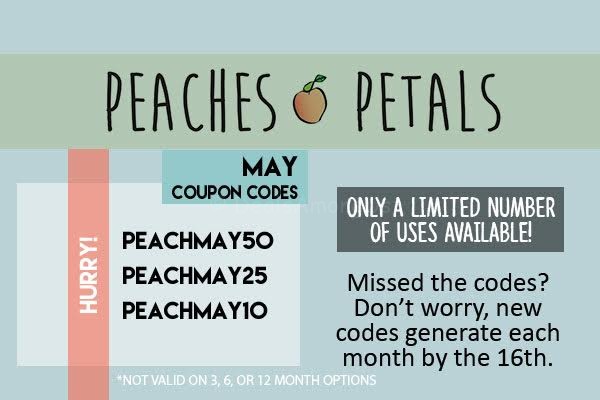 Peaches and Petal Discount