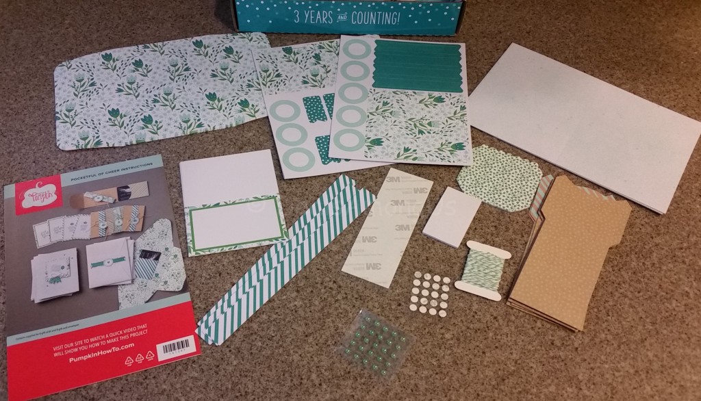 Pockeful of Cheer contents