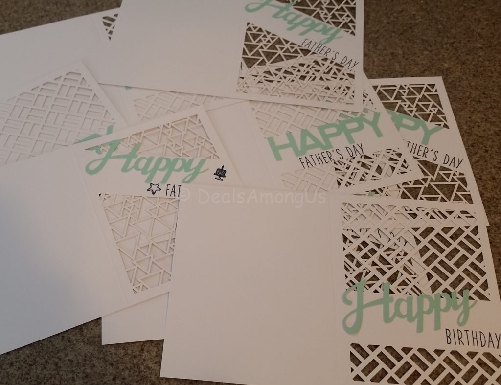 A pile of Happy Cards