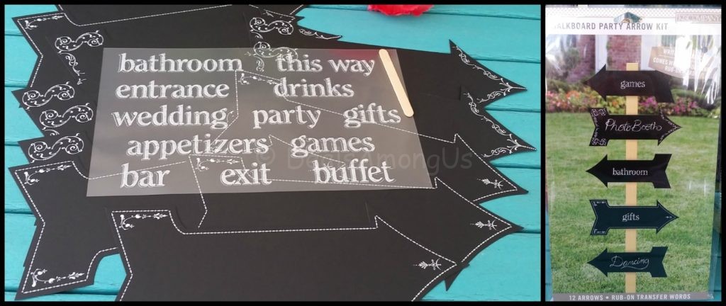 Chalkboard Arrow Party Kit