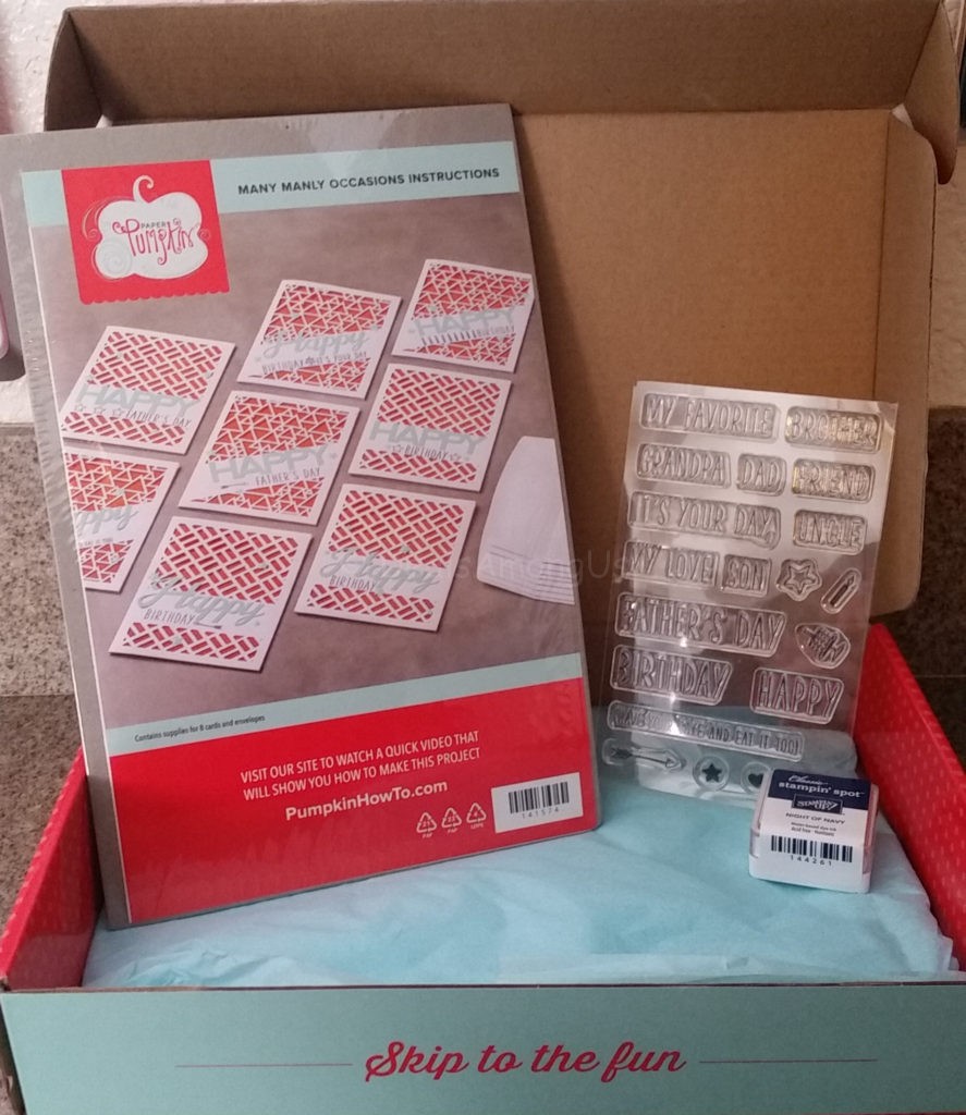 May 2016 Paper Pumpkin Kit