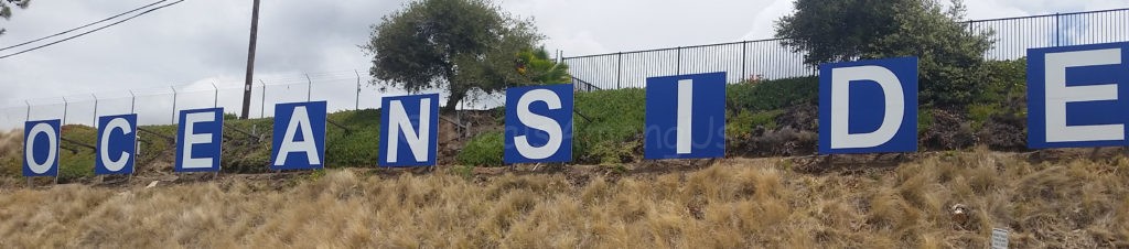 Oceanside sign