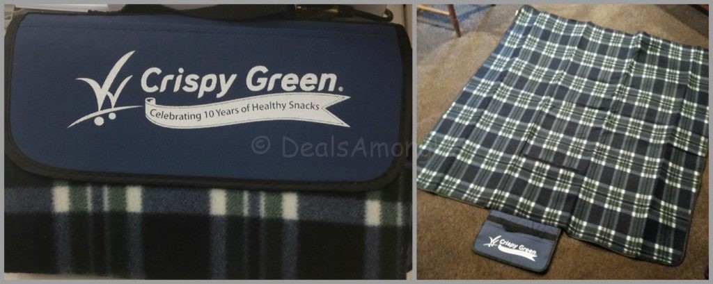 Blanket Folded and Laid Out